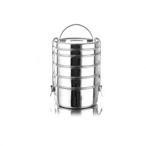 ARISTOCRAT CLIP TIFFIN SS | MISC | TIFFIN,LUNCH BOX,STEEL |  | 5 KHANE