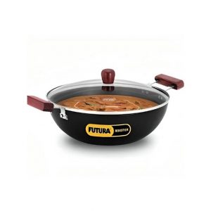 DEEP KADAI DEEP FRY PAN FUTURA INDUCTION WITH GLASS LID | HAWKINS | KADAI,PAN | INK50G | 5 L