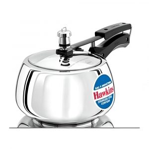 CONTURA STEEL PRESSURE COOKER | HAWKINS | ,COOKER | SSC-30 | 3 LT