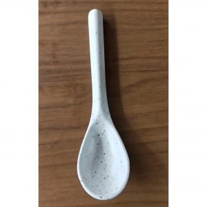 ISP1289 SOUP SPOON WHITE SAND (MF) | SUPERWARE | SPOON,MELAMINE |  | HOWRAH SERIES