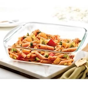 GLASS DISH | BOROSIL | BOWL,GLASS,MICROWAVE | ICLSQLS120216 | 1.6 LT