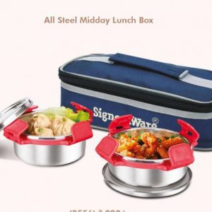SIGNORAWARE MIDDAY FRESH STEEL LUNCH BOX | MISC | LUNCH,TIFFIN | |