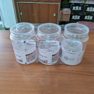 HOMELY JAR | STEELO | CONTAINER,STORAGE BOX | 100495 | 3 PCS SET 1000 ML