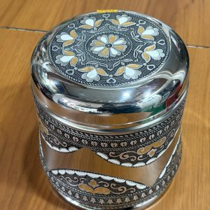LOTUS DABBA ANTIQUE | MIRROR | DABBA,BOX |  | 1.75 ML