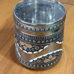 CONICAL DABBA ANTIQUE | MIRROR | DABBA,BOX |  | MEDIUM 2 LT