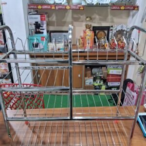 SHAKTI GOLD BARTAN STAND | MISC | BASKET,STAND,STEEL | | 31 BY 24