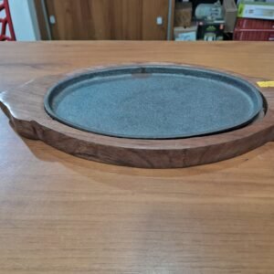 SIZZLER TRAY WITH BASE INSULATETD TRAY | MISC | SIZZLER,TRAY | | WOODEN WITHOUT HANDLE