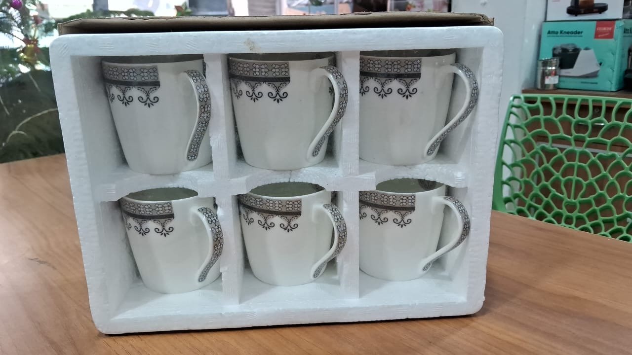 COFFEE MUG | TCPL | CUP,MUG,CROCKERY | 1105491 | SUPER SERIES 6 PCS SET BIG