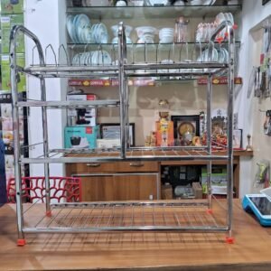 SHAKTI GOLD BARTAN STAND | MISC | BASKET,STAND,STEEL | | 31 BY 30