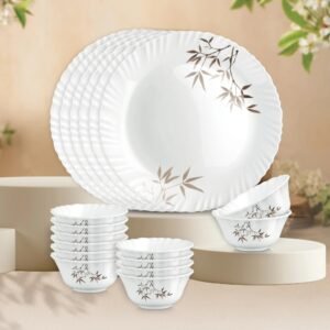 TREO AURELIA COLLECTION DINNER SET | MILTON | DINNER SET,GLASS,CROCKERY |  | 21 PC ARASHI