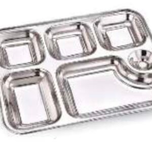 ENSIS ISI 6 IN 1 TRAY THALI | PNB | PLATE,STEEL |  | 6 IN 1