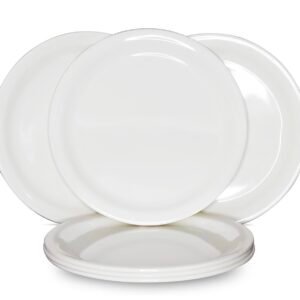 DINNER PLATE ARISTA | CELLO | PLATE,GLASS | | 11 INCH WHITE PLAIN