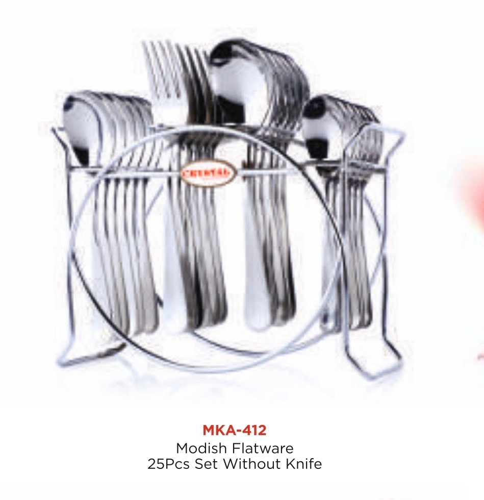 MODESH FLATWARE CUTTELRY | CRYSTAL | CUTLERY | MKA412 |