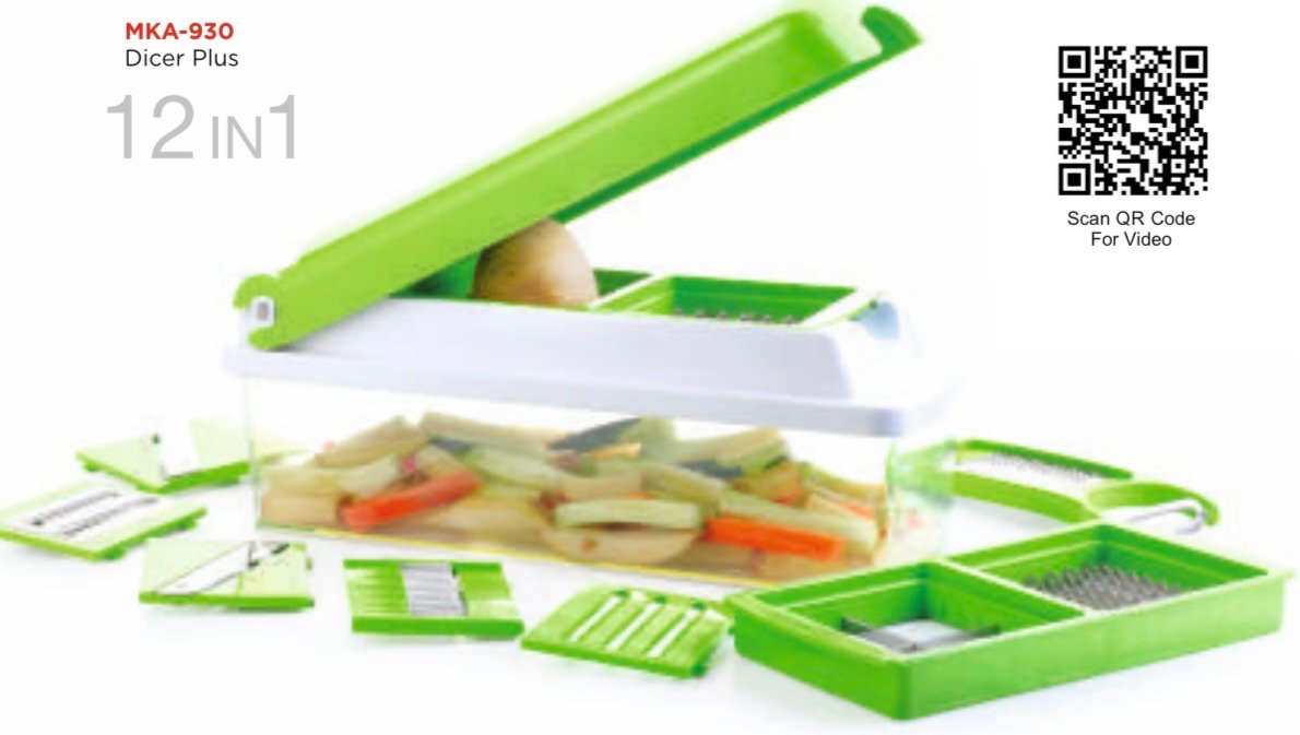 DICER PLUS | CRYSTAL | DICER,GRATER | MKA930 |