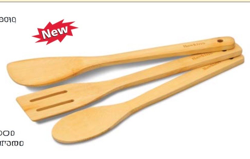 BAMBOO SPATULA | HAWKINS | SPATULA,WOOD | BSPTL3N | SET OF 3