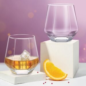 HEXA ON THE ROCKS 300 TUMBLER SET | MILTON | TUMBLER, GLASS |  | 300 ML