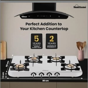 SUNFLAME STEEL GAS STOVE SSH | SUNFLAME | STEEL,GAS STOVE,BURNER,CHULHA |  | 4 BURNER