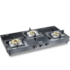 VECTRA GLASS TOP GAS STOVE | PRESTIGE | GAS STOVE,BURNER, |  | 3 BURNER
