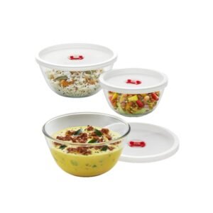 GLASS BOWL | BOROSIL | BOWL,GLASS,MICROWAVE | IDBSTCB06CM | 36 ML SET OF 6