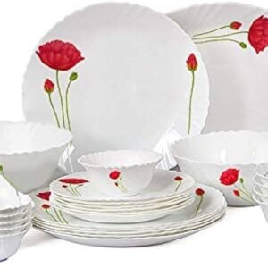 IMPERIAL DINNER SET RED POPPY | CELLO | DINNER SET |  | 27 SET