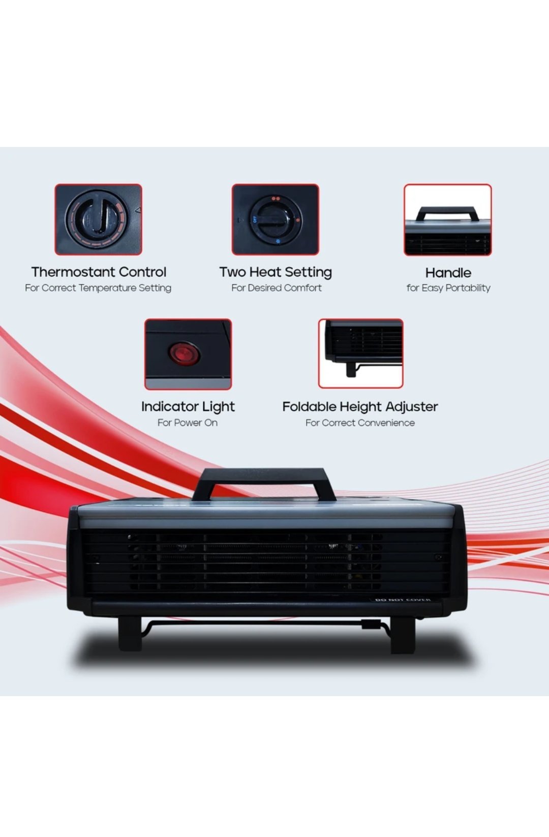 SUNFLAME HEAT CONVECTOR | SUNFLAME | HEATER,CONVECTOR,BLOWER | CSF T 2000 | 2000 W