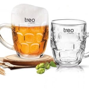 TREO CASCADE COOL 292 BEER MUG | MILTON | CUP,MUG,BAR,CAFE,GLASS |  | SET OF 2 292 ML