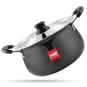 SOLITAIRE HA HANDI WITH INDUCTION BOTTOM WITH SS LID | PNB | HANDI |  | 3.75 L 21 CM
